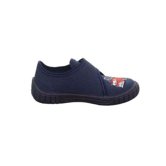 Superfit Jungen BILL Hausschuhe, BLAU/ROT 8000