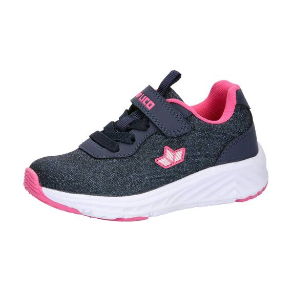 Lico Jungen Unisex Kinder VS Sneaker, Marine/pink, 30 EU