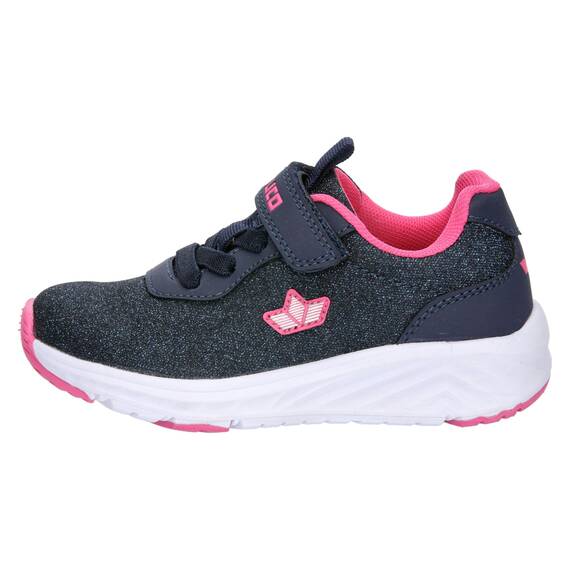 Lico Jungen Unisex Kinder VS Sneaker, Marine/pink, 30 EU
