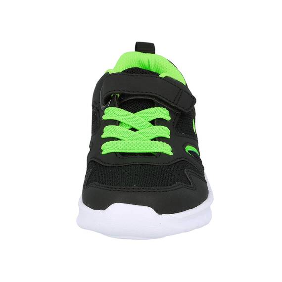 Lico Freizeitschuh Skip VS Jungen Klettschuh, Schwarz, 34 EU