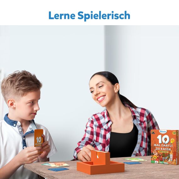 Skillmatics Kartenspiel - 10 Mal darfst du raten Länder der Welt, Geschenke für Kinder ab 8 Jahren, Groβer Spaβ für Reisen und Familienspiel Abende