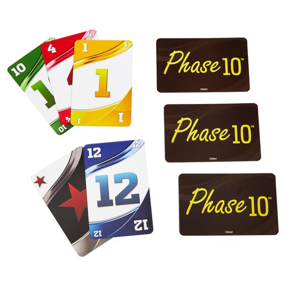Mattel Games FFY05 - Phase 10 Kartenspiel, ab 7 Jahren, englische Version