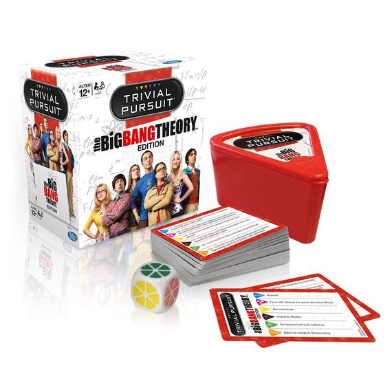 Winning Moves Trivial Pursuit The Big Bang Theory - Das Quiz mit 600 Fragen rund um Deine Lieblingsnerds! | Wissensspiel
