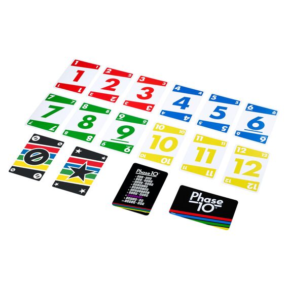 Mattel Games FFY05 - Phase 10 Kartenspiel, ab 7 Jahren, englische Version