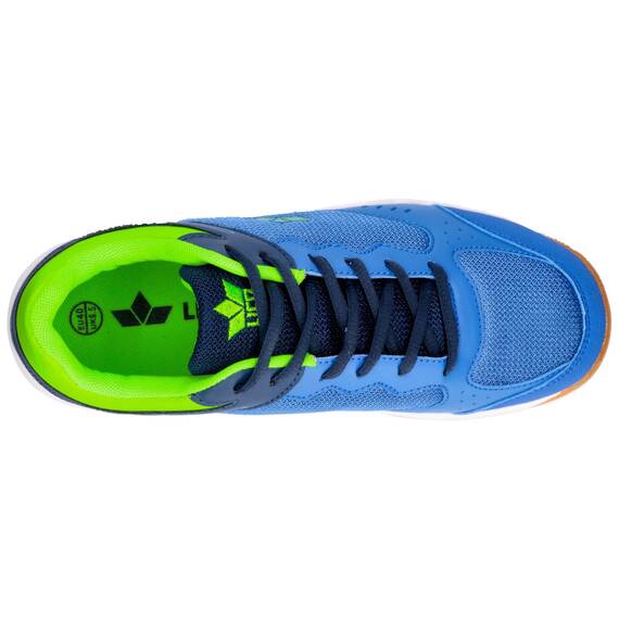 Lico Herren Speed Indoor Hallenturnschuhe, Blau Marine Lemon, 41 EU