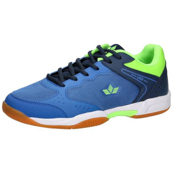 Lico Herren Speed Indoor Hallenturnschuhe, Blau Marine Lemon, 41 EU