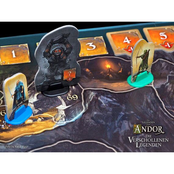 Kosmos 690908 Die Legenden von Andor - Die verschollenen Legenden Alte Geister, Erweiterung für das Grundspiel Die Legenden von Andor, ab 10 Jahren, Fantasy-Brettspiel