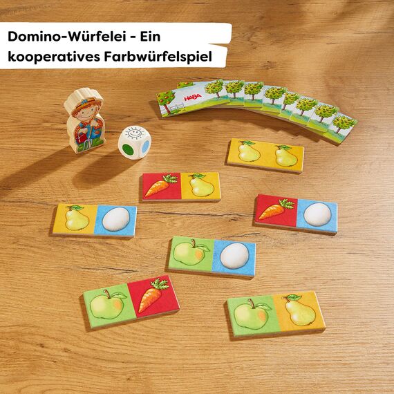 HABA Meine ersten Spiele – Bauernhof Spielesammlung ab 2 Jahren für 1–3 Kinder, 10 Spiele zur Förderung von Motorik & Zuordnung – pädagogisch wertvoll – 1304223001