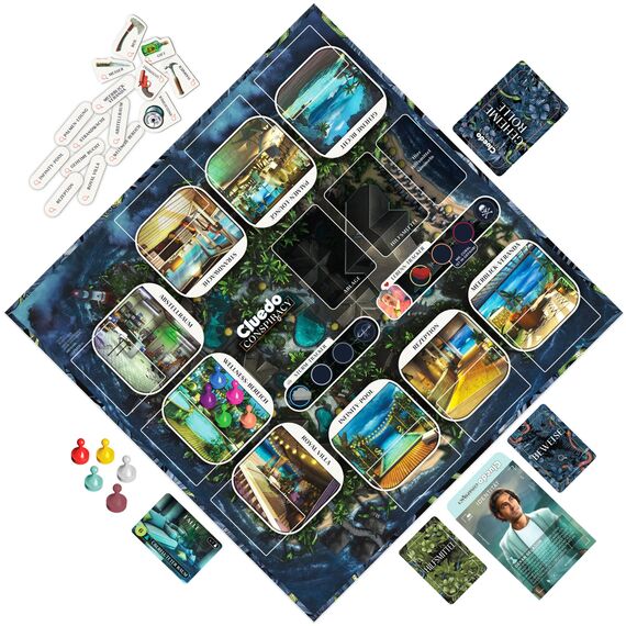 Hasbro Gaming Cluedo Conspiracy Brettspiel für Erwachsene und Jugendliche, deutsche Version des Mystery Games, für 4-10 Spieler und ab 14 Jahren