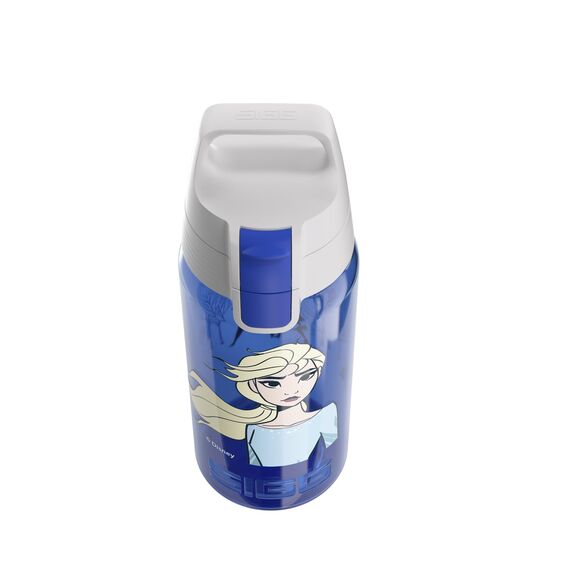 SIGG VIVA ONE Elsa II Kinder Trinkflasche (0.5 L), schadstofffreie Kinderflasche mit auslaufsicherem Deckel, einhändig bedienbare Wasserflasche
