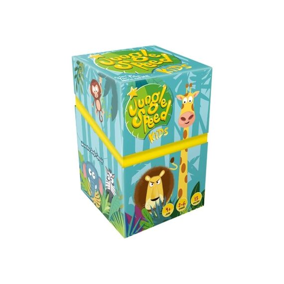 Zygomatic, Jungle Speed Kids, Kinderspiel, Kartenspiel, 2-6 Spieler, Ab 4+ Jahren, 15+ Minuten, Deutsch