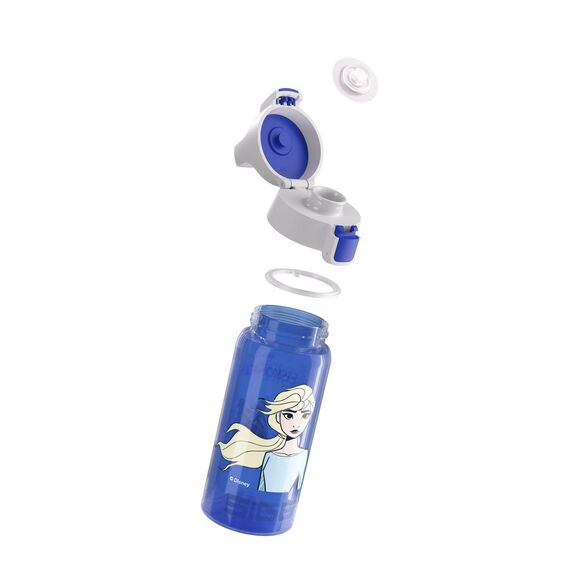 SIGG VIVA ONE Elsa II Kinder Trinkflasche (0.5 L), schadstofffreie Kinderflasche mit auslaufsicherem Deckel, einhändig bedienbare Wasserflasche