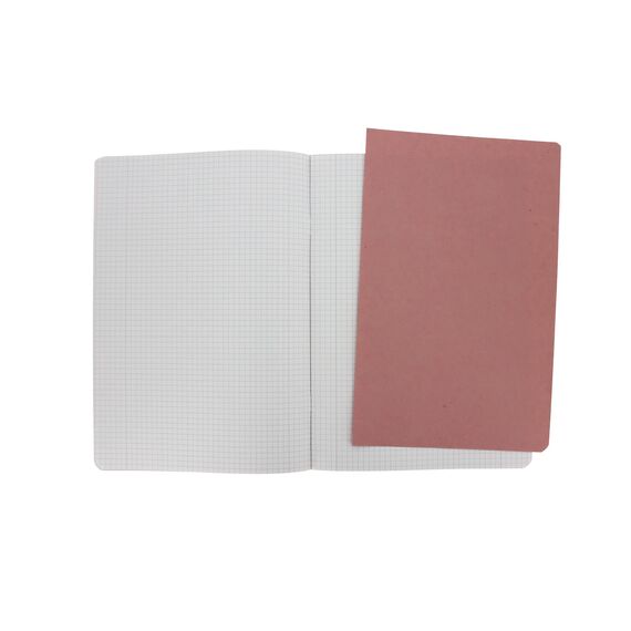 herlitz Schulheft A4, 32 Blatt, Lineatur 28, kariert mit Doppelrand, 5 Stück