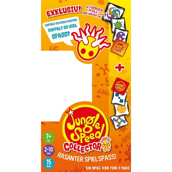 Zygomatic, Jungle Speed Collector, Partyspiel, Kartenspiel, 2-10 Spieler, Ab 7+ Jahren, 15 Minuten, Deutsch