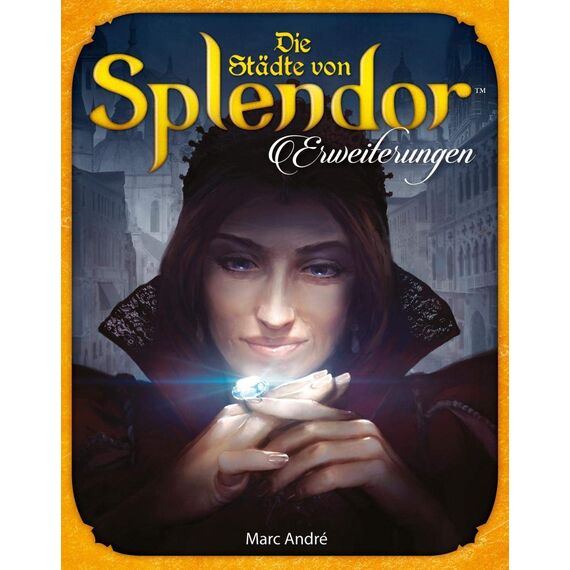 Asmodee | Space Cowboys | Splendor – Die Städte von Splendor | Erweiterung | Familienspiel | Kartenspiel | 2-4 Spieler | Ab 10+ Jahren | 30 Minuten | Deutsch