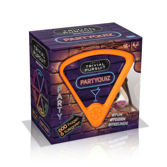 Winning Moves Trivial Pursuit Partyquiz Edition - Quizspiel für Fans - Quiz Partyspiele - Trivia Fanartikel - 2+ Spieler ab 16+ Jahren - Deutsch