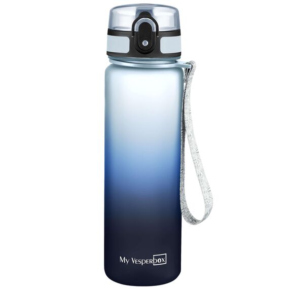 My Vesperbox® Trinkflasche Kinder [500ML] - Wasserflasche Kohlensäure Geeignet & Auslaufsicher - Water Bottle Kids - für Schule & Sport - Kinderflasche für Mädchen & Jungen - inkl. Ersatzdichtung