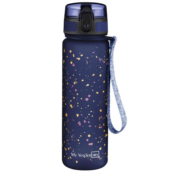 My Vesperbox® Trinkflasche Kinder [500ML] - Wasserflasche Kohlensäure Geeignet & Auslaufsicher - Water Bottle Kids - für Schule & Sport - Kinderflasche für Mädchen & Jungen - inkl. Ersatzdichtung