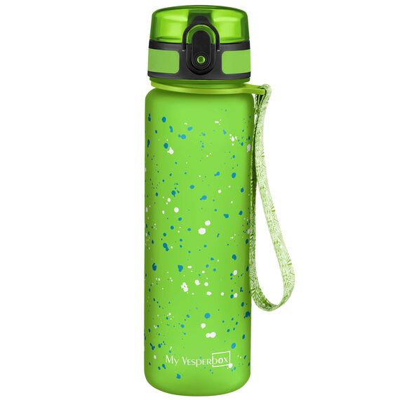 My Vesperbox® Trinkflasche Kinder [500ML] - Wasserflasche Kohlensäure Geeignet & Auslaufsicher - Water Bottle Kids - für Schule & Sport - Kinderflasche für Mädchen & Jungen - inkl. Ersatzdichtung