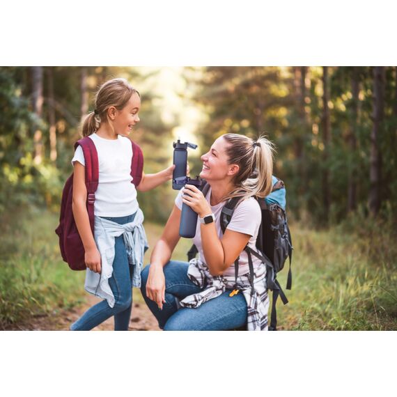 My Vesperbox® Trinkflasche Kinder [500ML] - Wasserflasche Kohlensäure Geeignet & Auslaufsicher - Water Bottle Kids - für Schule & Sport - Kinderflasche für Mädchen & Jungen - inkl. Ersatzdichtung