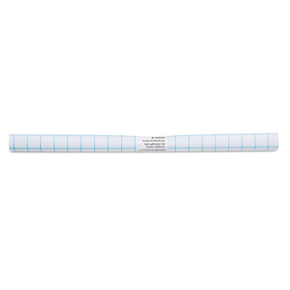 HERMA 7001 Buchschutzfolie selbstklebend transparent, 1 m x 40 cm, reiß- & wasserfest Bucheinschlagfolie, glänzende Buchfolie aus robuster Polypropylen-Folie für dauerhaftes Einbinden