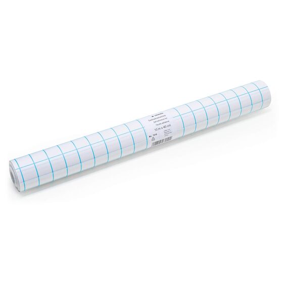 HERMA 7010 Buchschutzfolie selbstklebend transparent, 10 m x 40 cm, reiß- & wasserfest Bucheinschlagfolie, glänzende Buchfolie aus robuster Polypropylen-Folie für dauerhaftes Einbinden