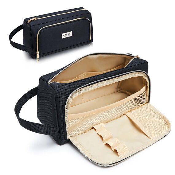 KALIDI Federmäppchen, Etui Große Kapazität 2 Fach Federtaschen Unisex Mäppchen Stiftetasche Bleistift Beutel Schulsachen Pencil Case mit Tragegriff für Schule Büro Mädchen Damen Student