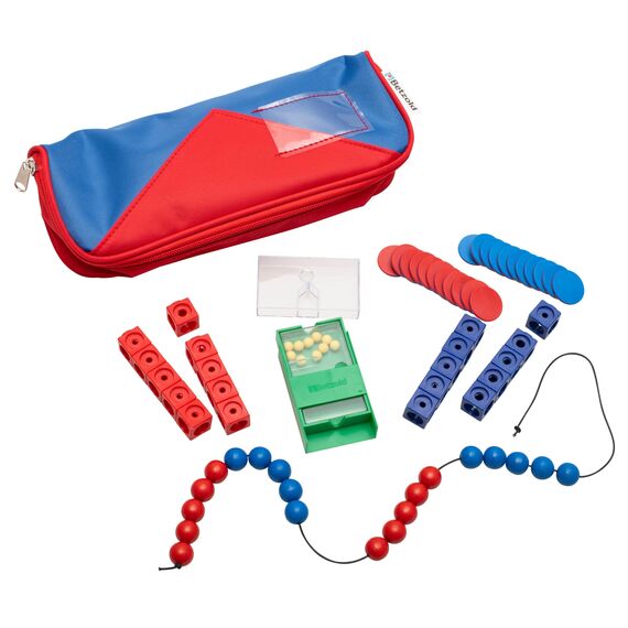 Betzold - Mathematik-Set Grundschule - Schüler-Mäppchen Kinder Rechenhilfe