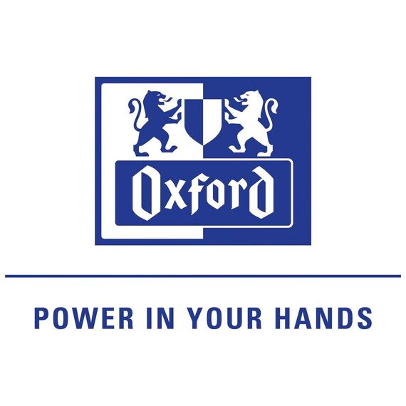 Oxford Schulheft A5, 16 Blatt, Lineatur 7, kariert, 15 Stück