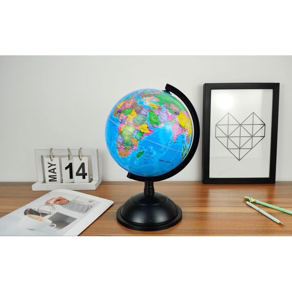 Exerz 20cm Schülerglobus, Lehrmaterial Globen - Deutsche Karte - Globus Kinder Bildung Drehbarer - Pädagogische/Geografische