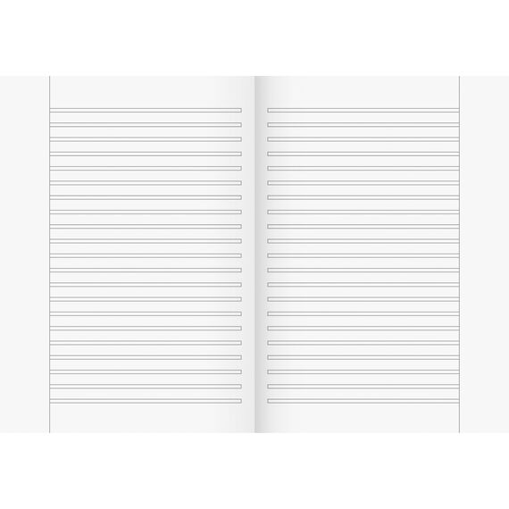 Brunnen 104490323 Schulheft A4 (16 Blatt, liniert, mit Rand, Klasse 3)