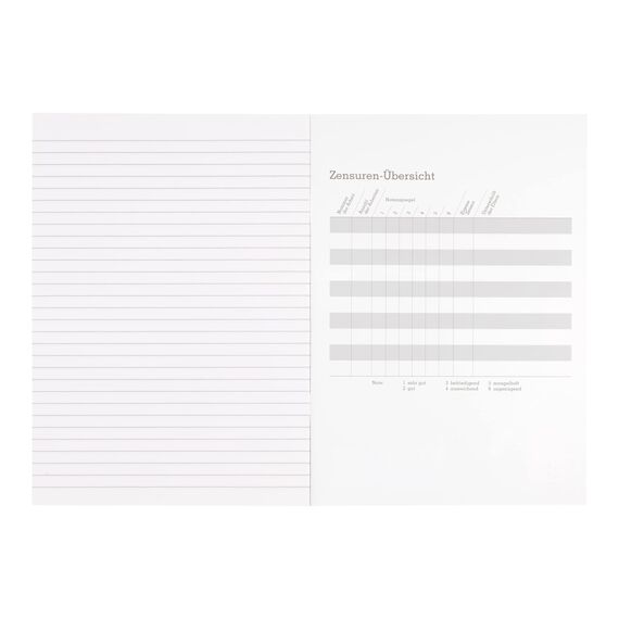 Limit Schulheft A4, 16 Blatt, Lineatur 21, liniert, 5 Stück