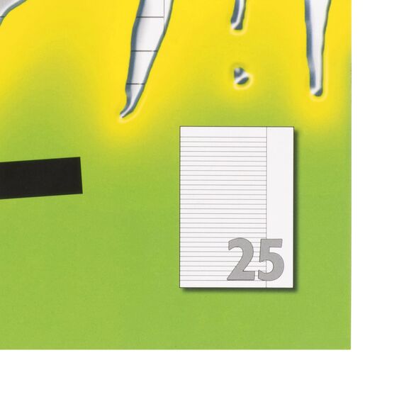 Limit Schulheft A4, 16 Blatt, Lineatur 25, Liniert Mit Rand, 5 Stück