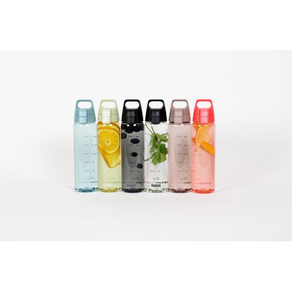 Sigg - Tritan Trinkflasche - Total Color ONE Watermelon - Für Kohlensäurehaltige Getränke Geeignet - Spülmaschinenfest - Auslaufsicher - Leicht - BPA-frei - Rosa - 0.6L