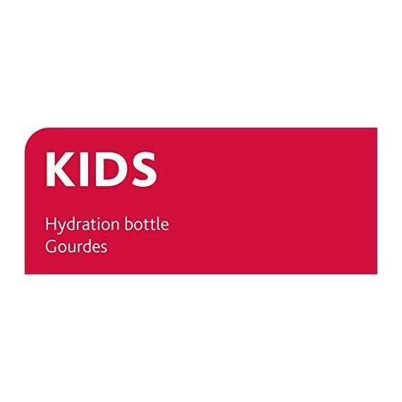 Emsa Kinder-Trinkflasche 518133 | 600 ml | Sicherheitsverschluss | 100 % dicht | BPA frei | Teens Parcours | Tritan, 7.5 x 7.5 x 21.4 cm