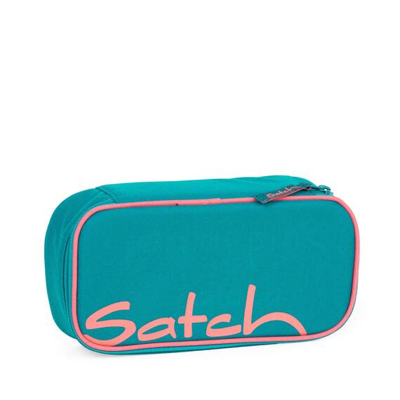 Satch Stiftebox Ready Steady Freizeit und Sportbekleidung Uni Kinder, Petrol Pink (Mehrfarbig), One Size