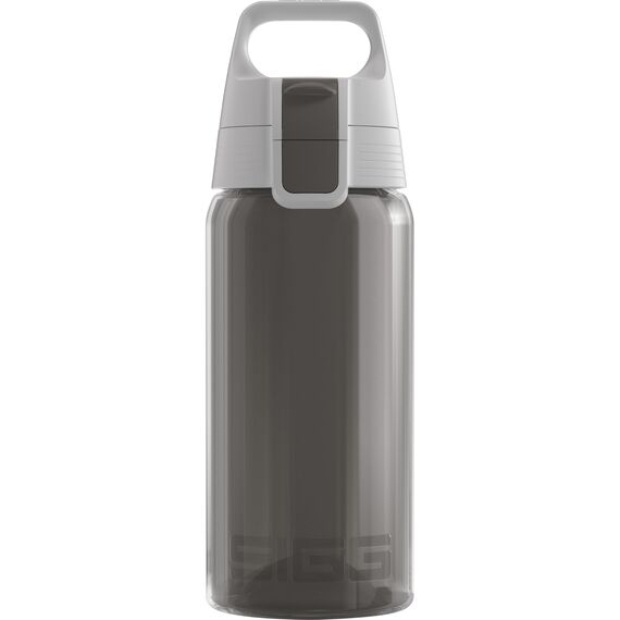 SIGG - Trinkflasche Kinder - Viva One Anthrazit - Für Kohlensäurehaltige Getränke Geeignet - Auslaufsicher - Spülmaschinenfest - BPA-frei - Sport & Schule - Grau - 0,5L
