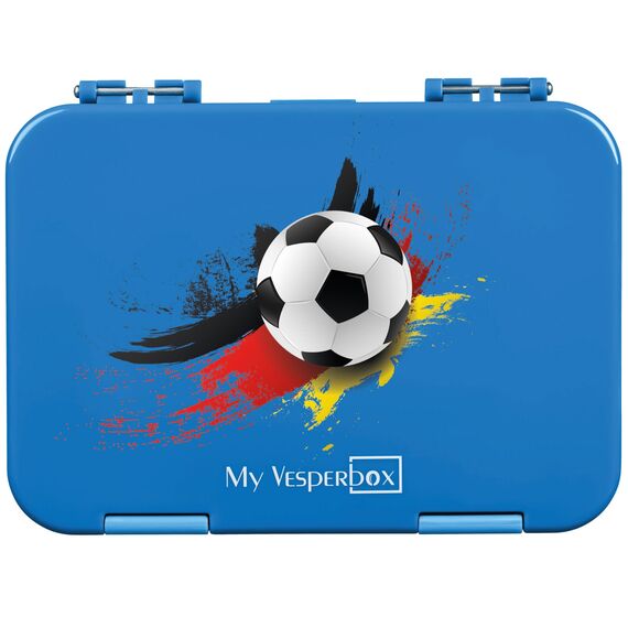 My Vesperbox® Brotdose für Kinder mit Fächern [LEN] - Lunchbox mit Trennfächern - Bento Box - Jausenbox - Brotzeitbox für Schule & Kindergarten - Vesperdose für Jungen & Mädchen