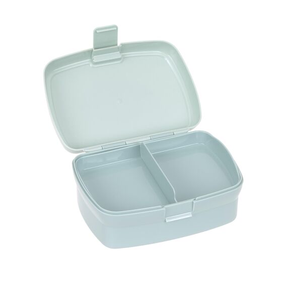 LÄSSIG Kinder Lunchbox Brotdose mit herausnehmbarer Unterteilung, BPA-frei/Lunchbox Tiny Drivers Airplane