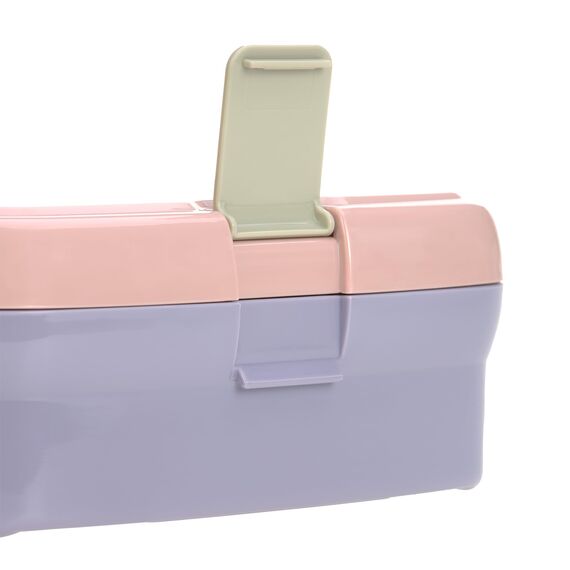 LÄSSIG Kinder Lunchbox Brotdose mit herausnehmbarer Unterteilung, BPA-frei/Rainbow