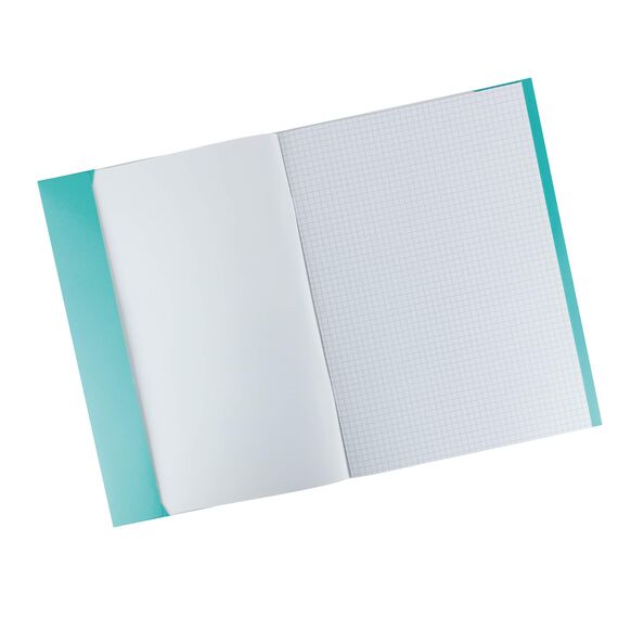HERMA 19755 Heftumschläge A4 Karton Türkis, 10 Stück, Hefthüllen mit Beschriftungsfeld aus stabilem & extra starkem Papier, Heftschoner Set für Schulhefte, farbig