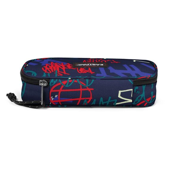 EASTPAK Ovales Federmäppchen, Straßen-Blau, 5 x 22 x 9, Ovales Einzelstück