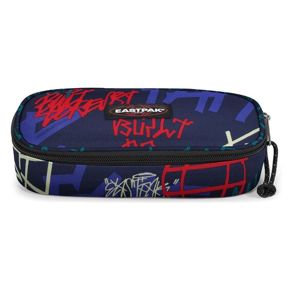 EASTPAK Ovales Federmäppchen, Straßen-Blau, 5 x 22 x 9, Ovales Einzelstück