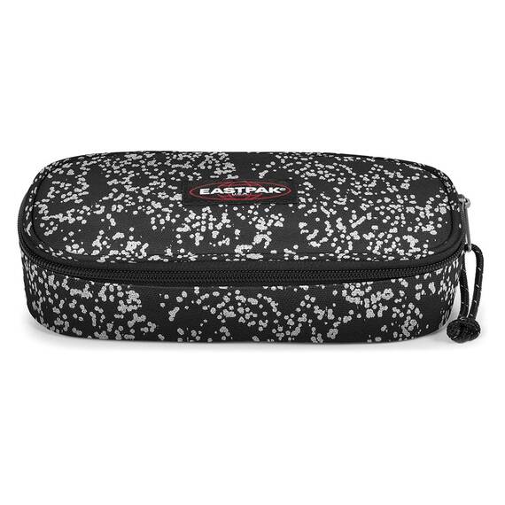 EASTPAK Ovales Federmäppchen, Glitsplashblack, 5 x 22 x 9, Ovales Einzelstück