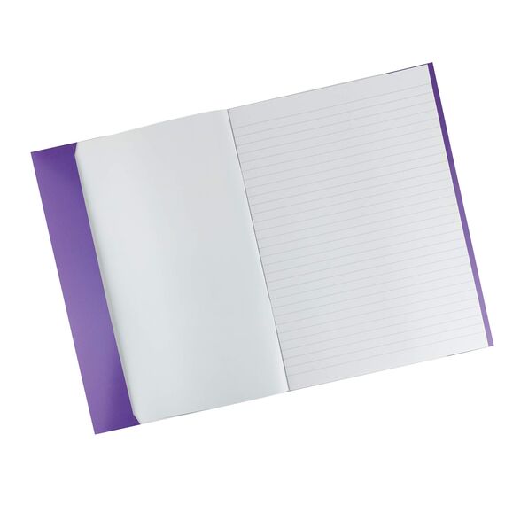 HERMA 19756 Heftumschläge A4 Karton Violett Lila, 10 Stück, Hefthüllen mit Beschriftungsfeld aus stabilem & extra starkem Papier, Heftschoner Set für Schulhefte, farbig
