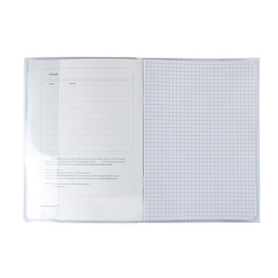 HERMA 19610 Heftumschläge A5 Transparent Klarsicht, 10 Stück, Hefthüllen aus strapazierfähiger, abwischbarer & extra dicker Polypropylen-Folie, durchsichtige Heftschoner Set für Schulhefte, farblos