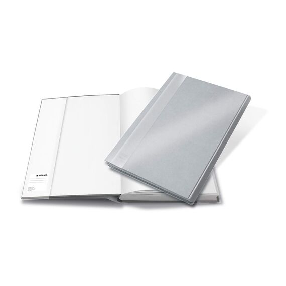 HERMA 20226 Buchumschläge 30 x 54 cm Basic, 3 Stück, Buchhüllen mit Beschriftungsetikett & Kantenschutz aus abwischbarer Polypropylen-Folie, Buchschoner Set für Schulbücher, transparent