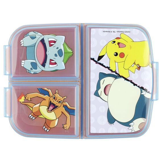 Pokemon Brotdose dreigeteilt