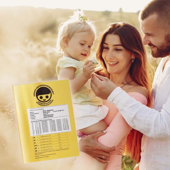 OLGS U-Heft Hüllen Transparent | Kunststoff Schutzhüllen für Kinderuntersuchungsheft und Zahnärztliche Untersuchungen | Baby und Kinder (Blanko 5 Stk.)