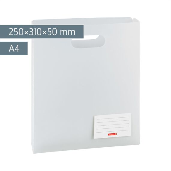 BRUNNEN Heftbox A4 offen arctic